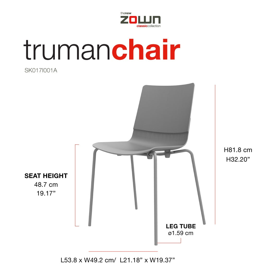 Chair, Trumanchair Shark Grey