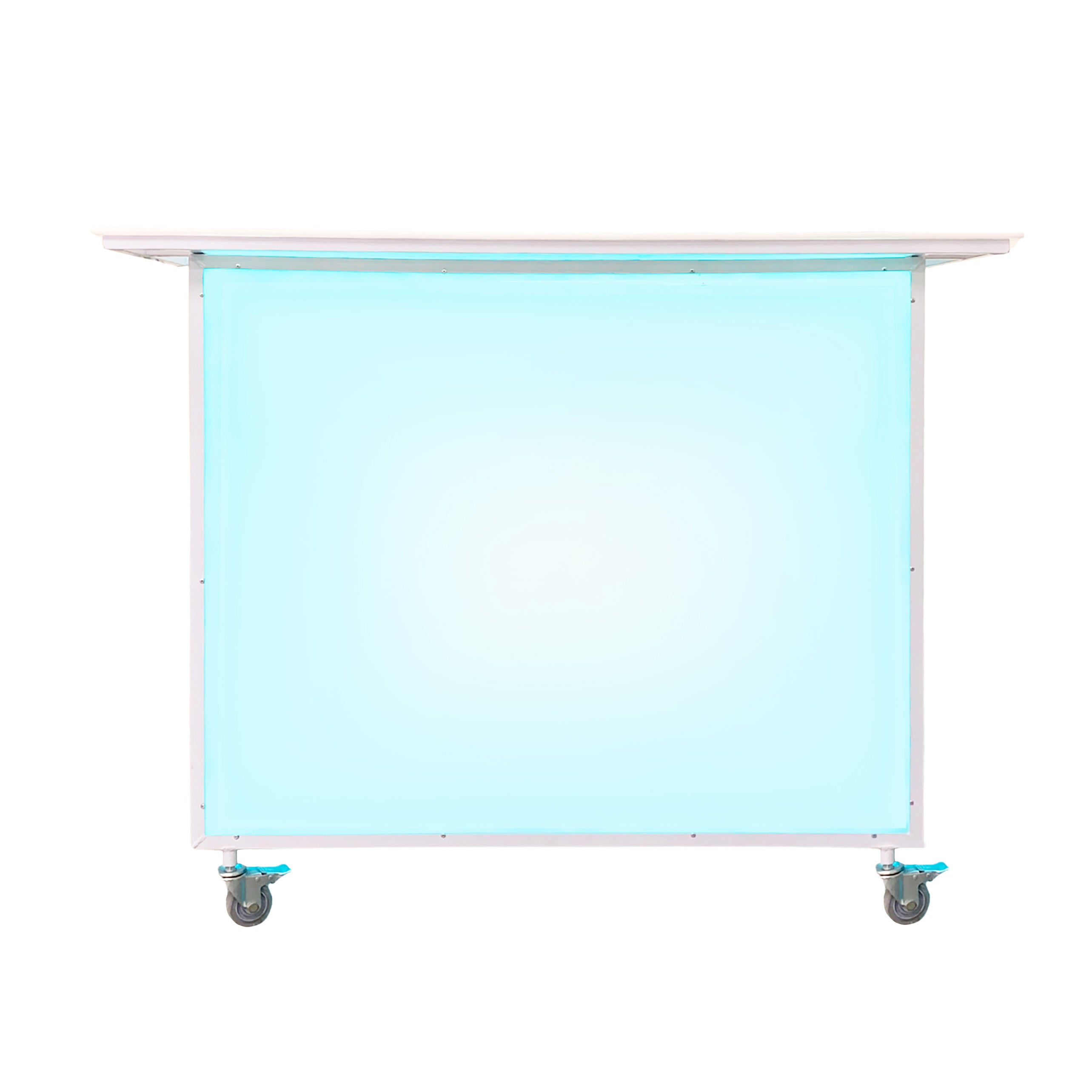 LED Folding Bar with White Frame