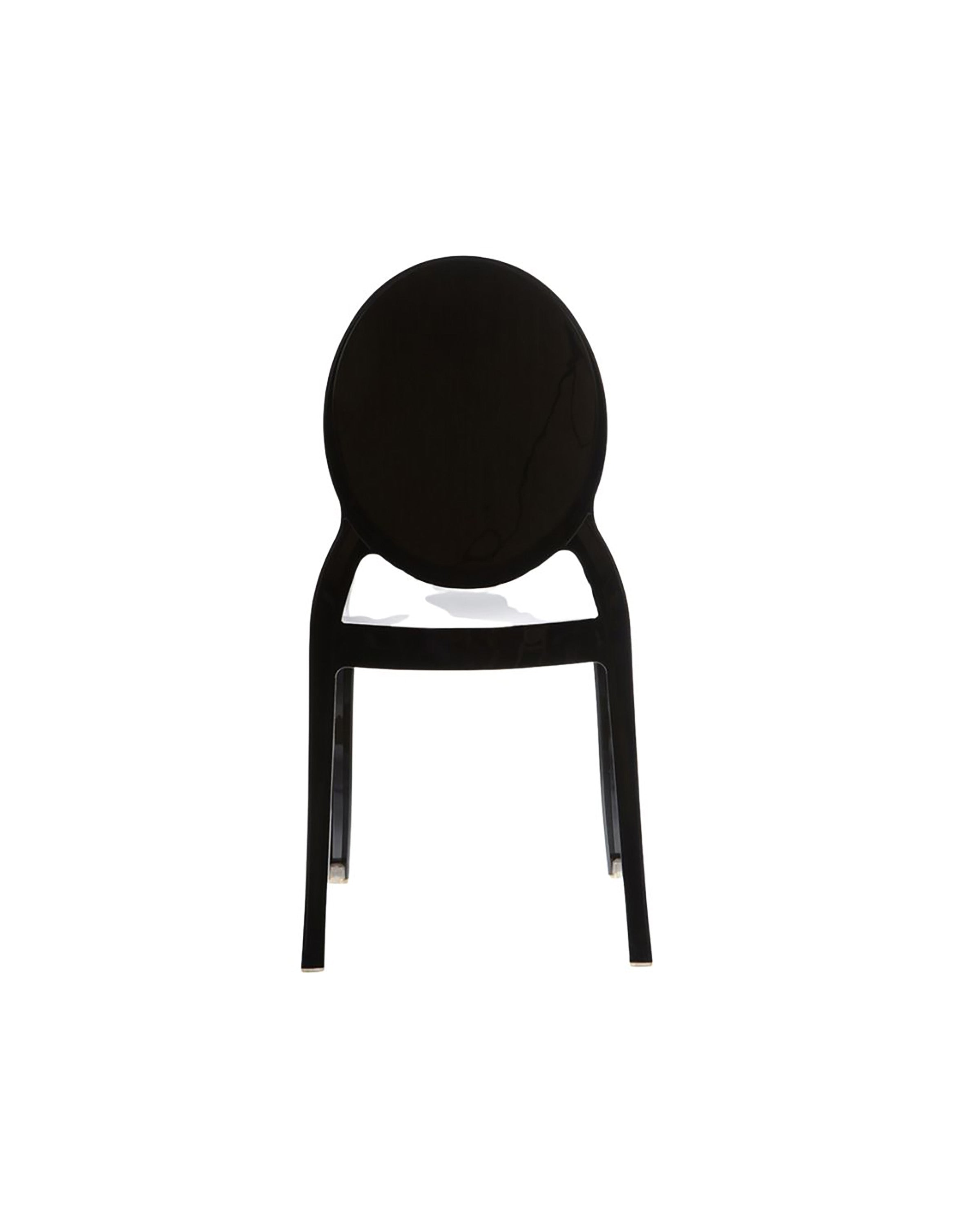 Sofia Black Wide Seat Sofia Ghost Chair