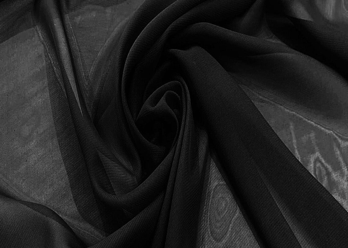Panel, Voile Black 8'