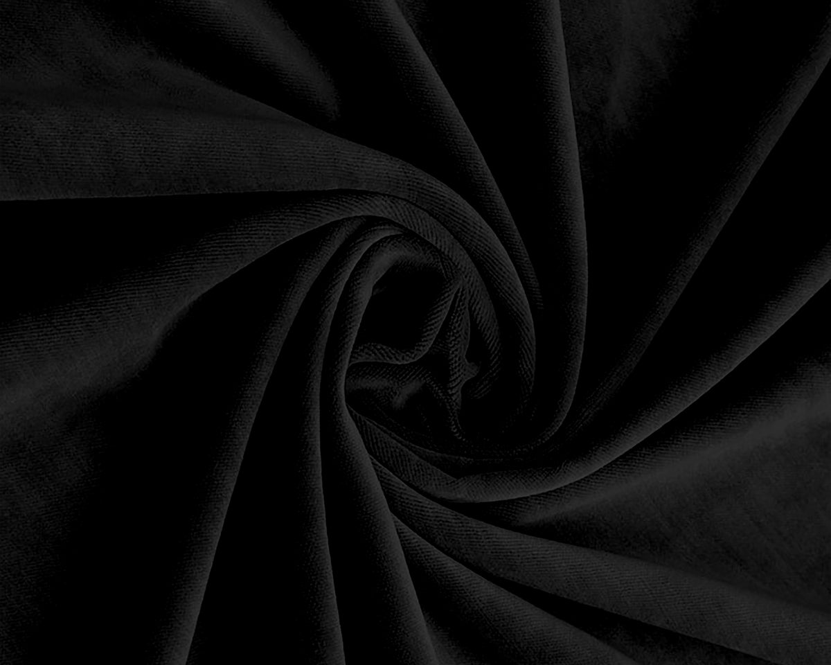 Tablecloth 90" X 132" Black Velvet