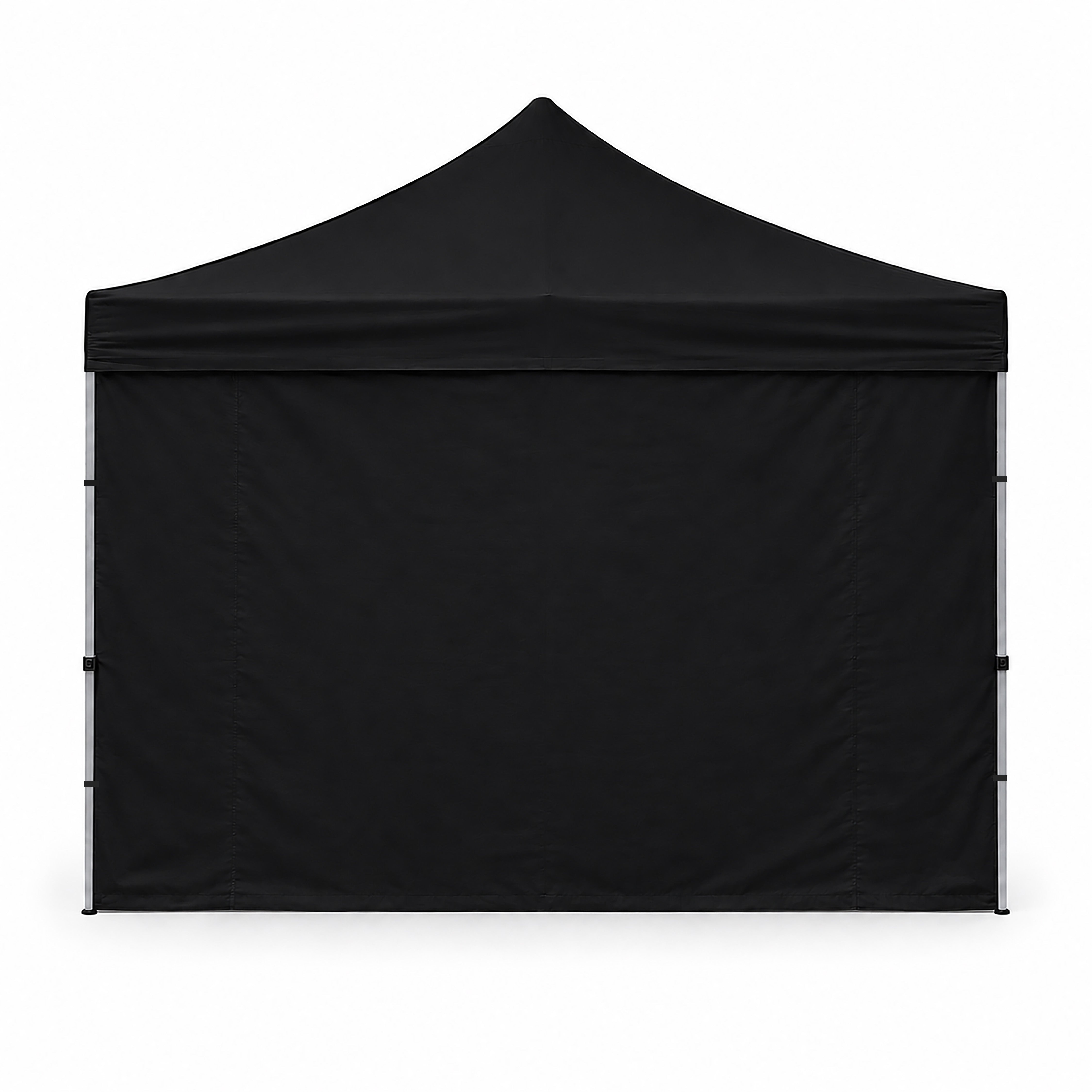 Pop up Wall, 10' Black Plain