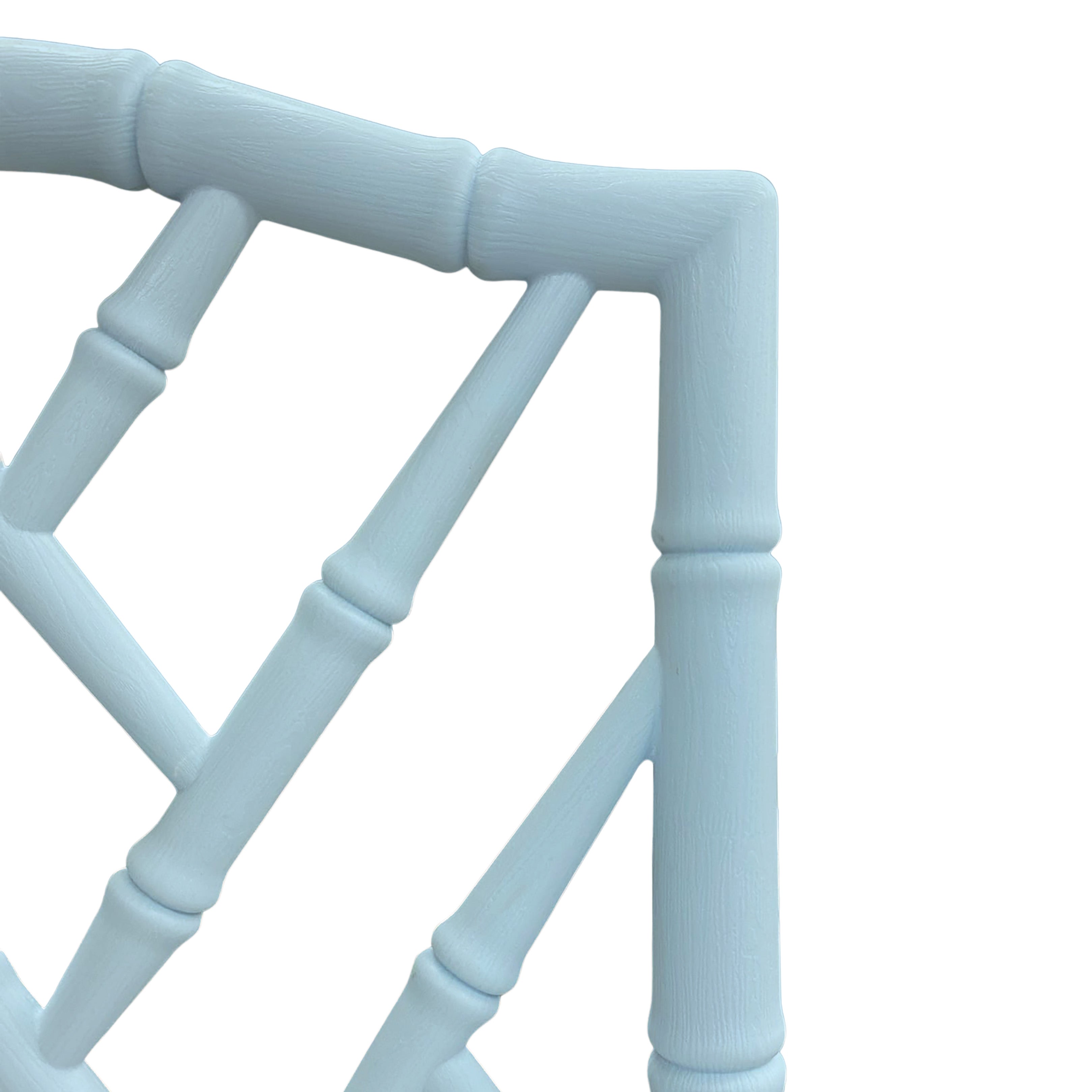 Chair, Chippendale Blue Stacking