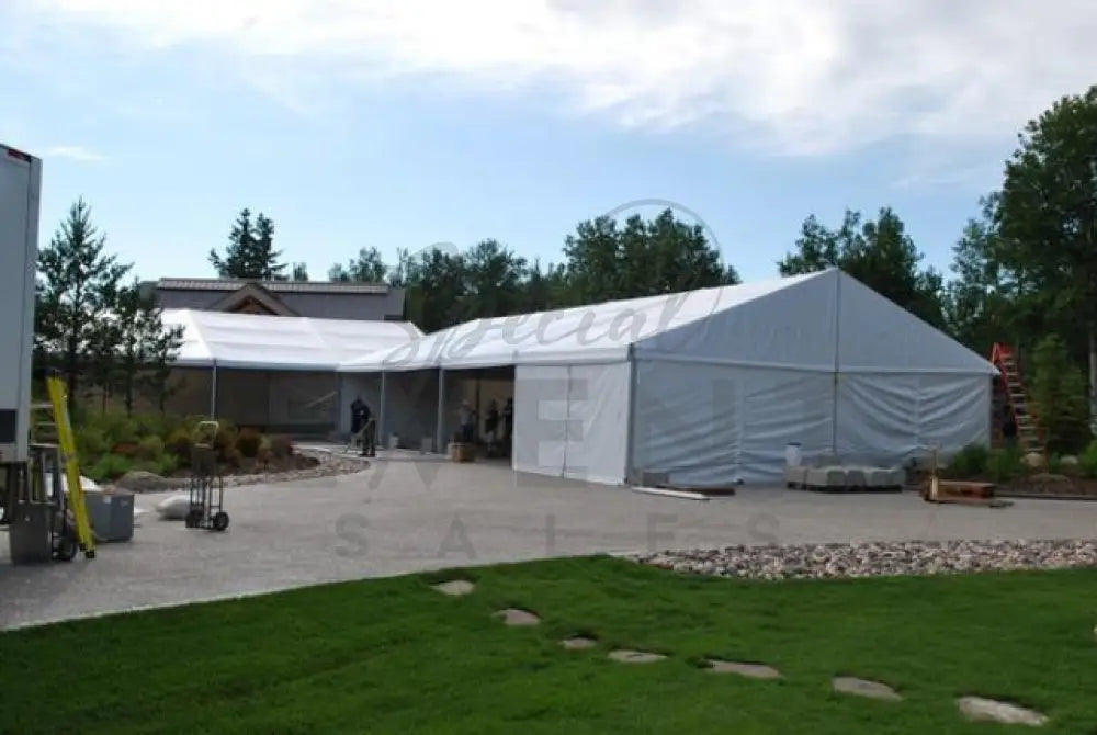 Clearspan Tent, 9M X 10M Plain Walls - Special Event Sales