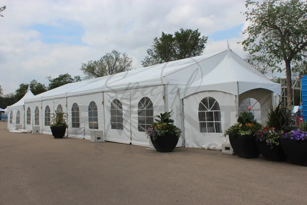 Clearspan Tent 9M X 20M French Windows Tents - Clearspan