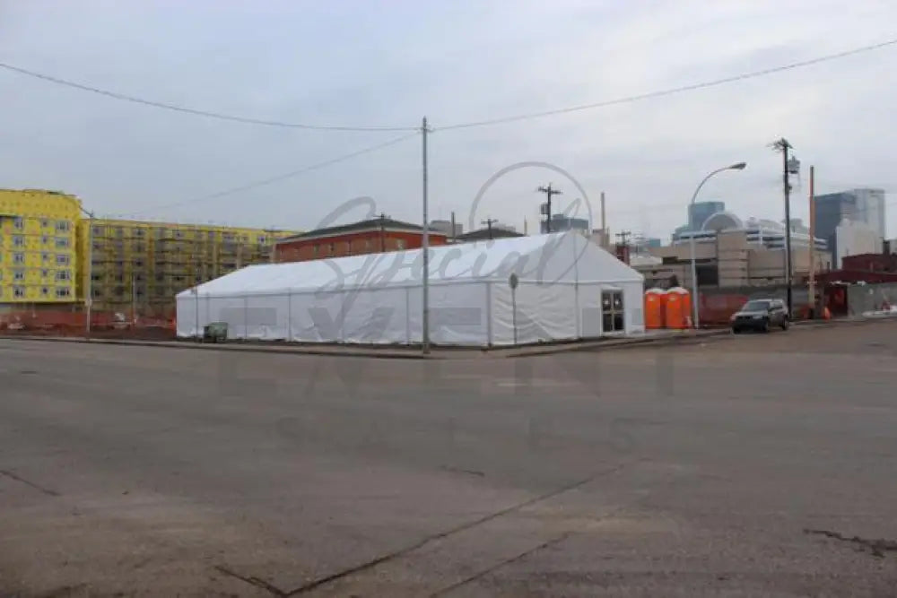Clearspan Tent, 9M X 30M Plain Walls - Special Event Sales
