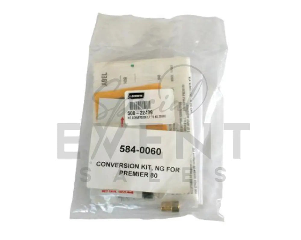 Conversion Kit, NG for Premier 80 - Special Event Sales