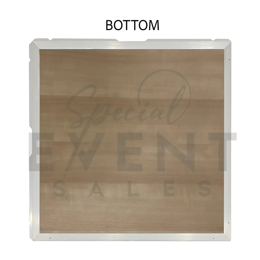 Wooden DancePro event dance floor panel in a maple colour. 