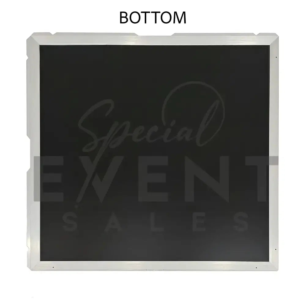DancePro premium event dance floor panel in the colour black stone. 