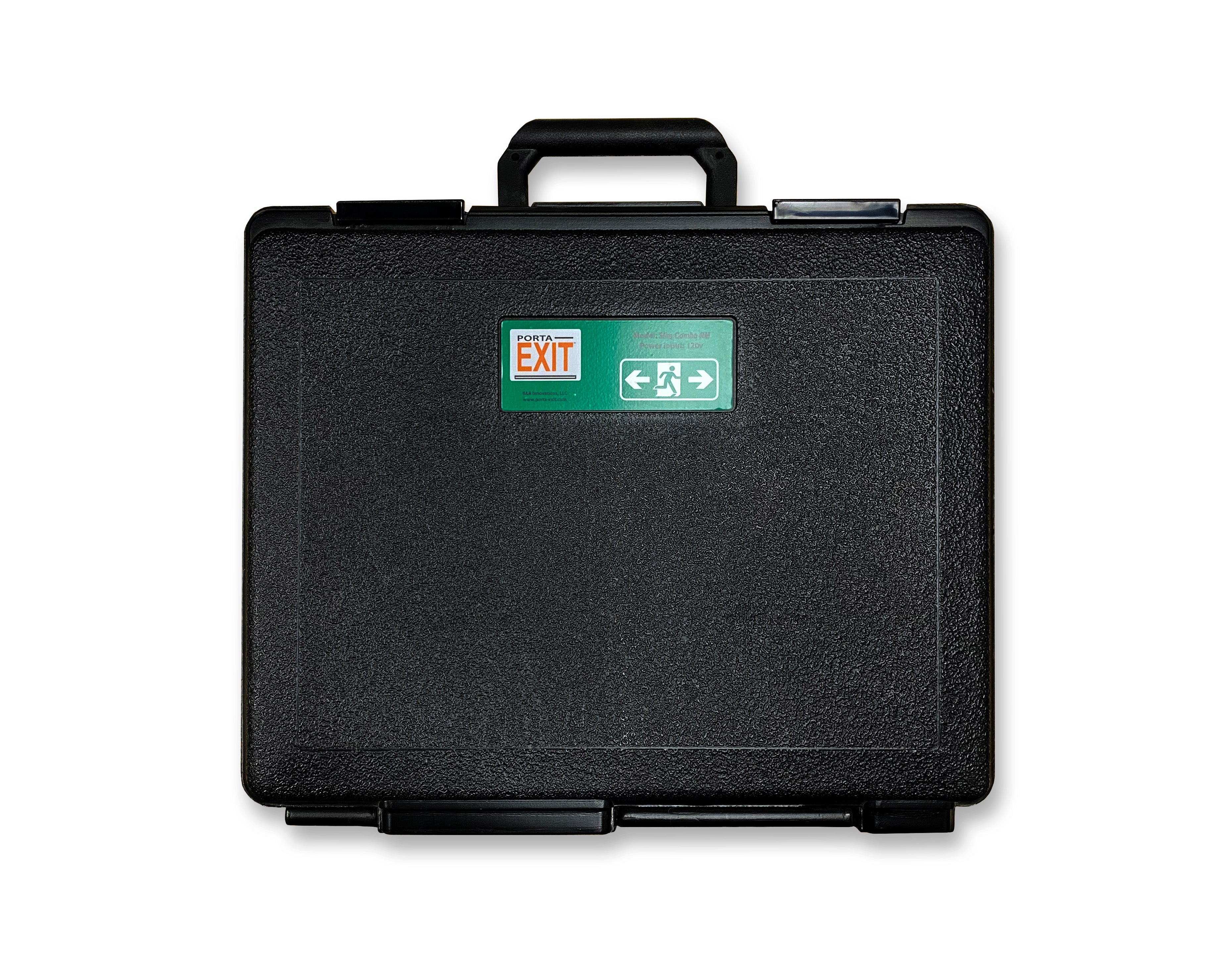 Porta Exit Light With Case "Running Man"