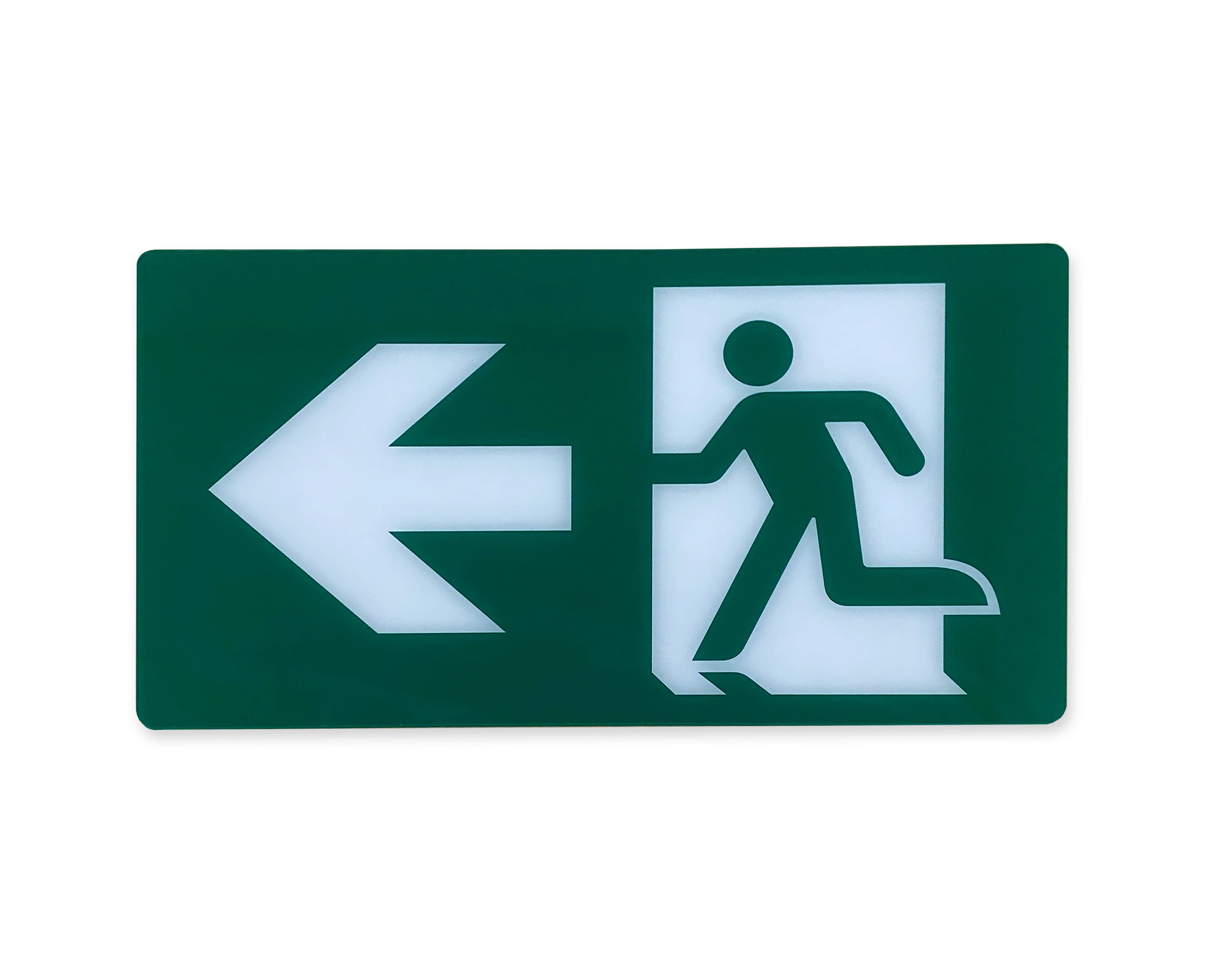 Porta Exit Light With Case "Running Man"