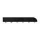 Edge, Corner Female Black 2" x 18" (New)