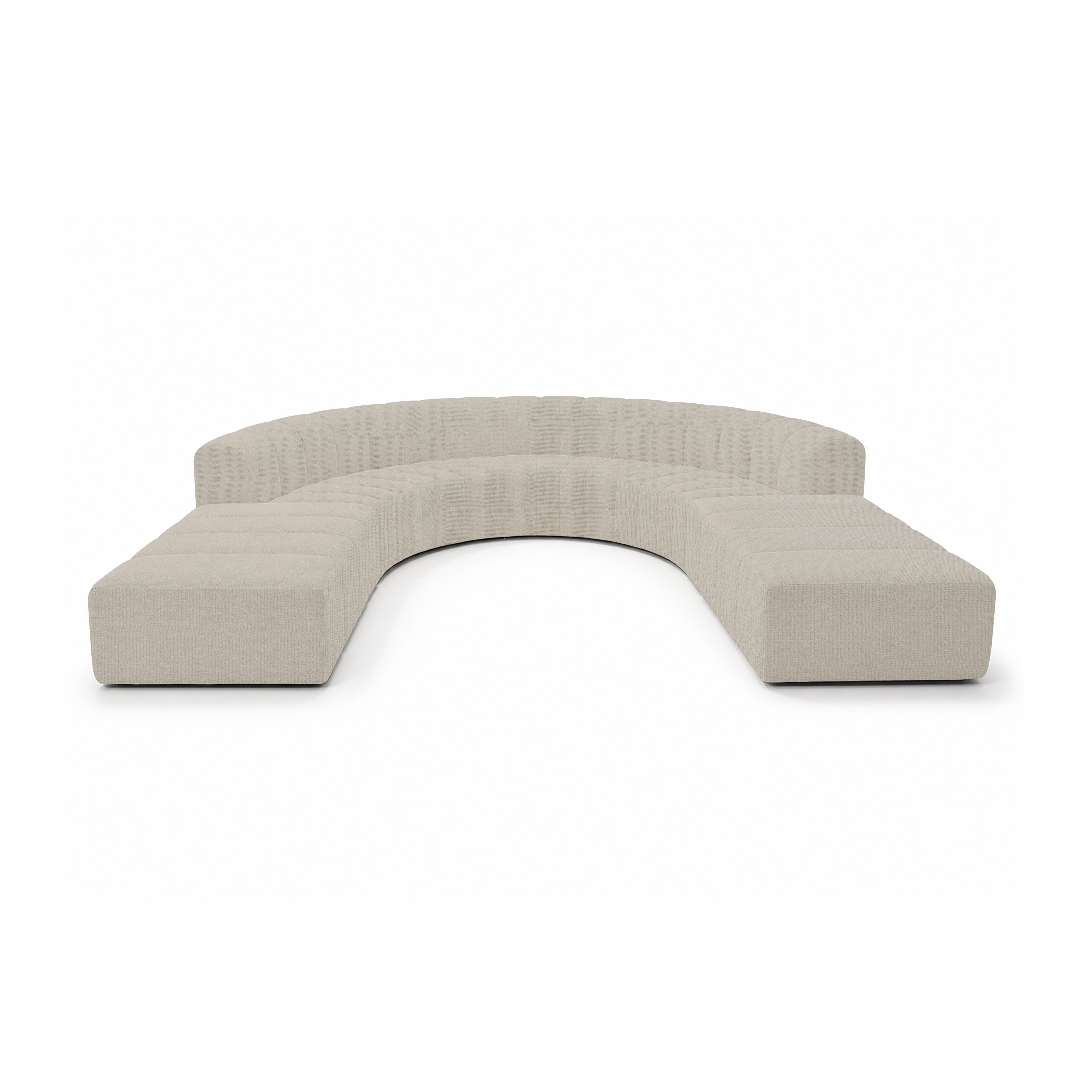 Zetel Inside Corner Sofa Beige