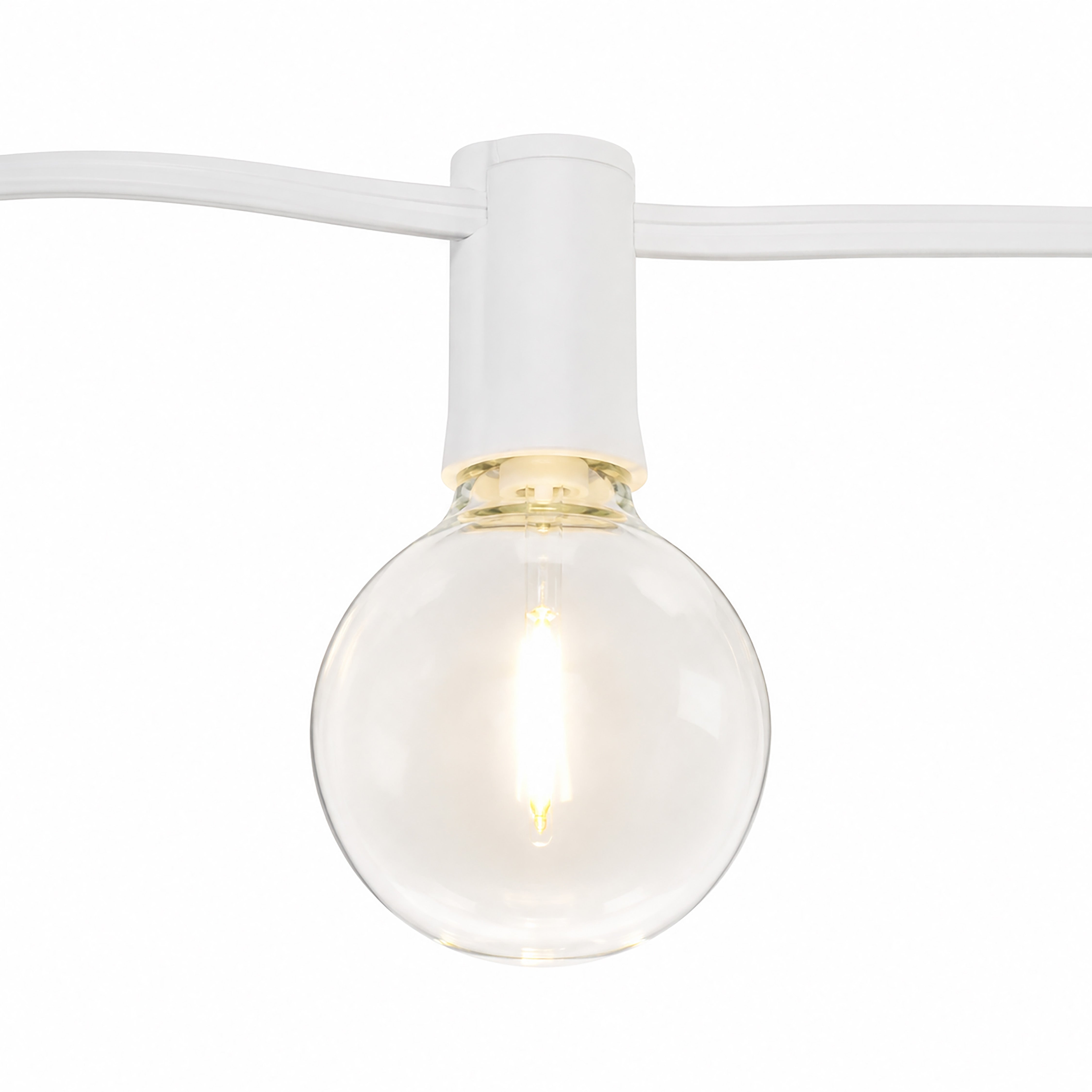 Bulb, Cafe 40mm 1W LED Clear Case Of 25