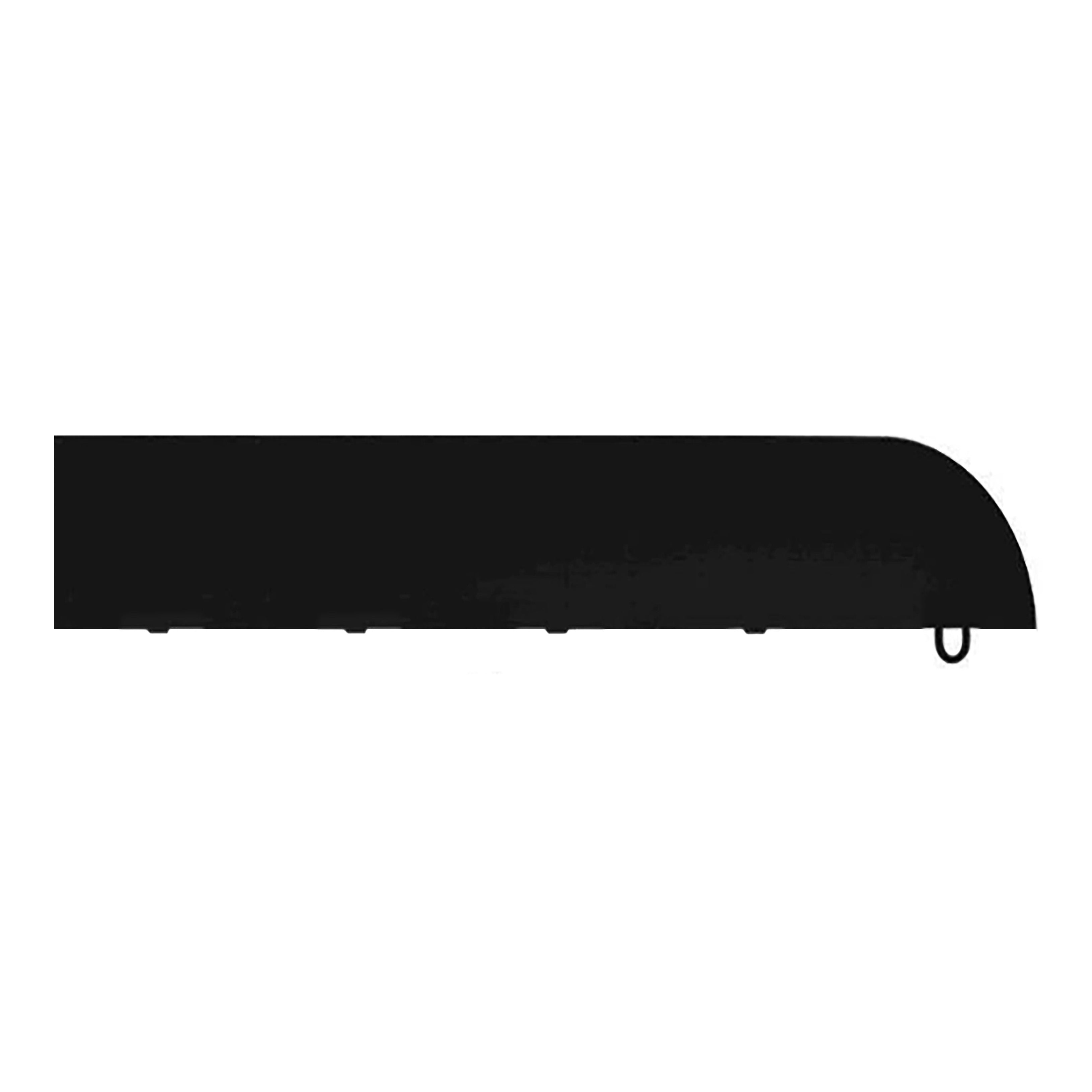 Edge, Corner Male Black 3" x 12" (New)
