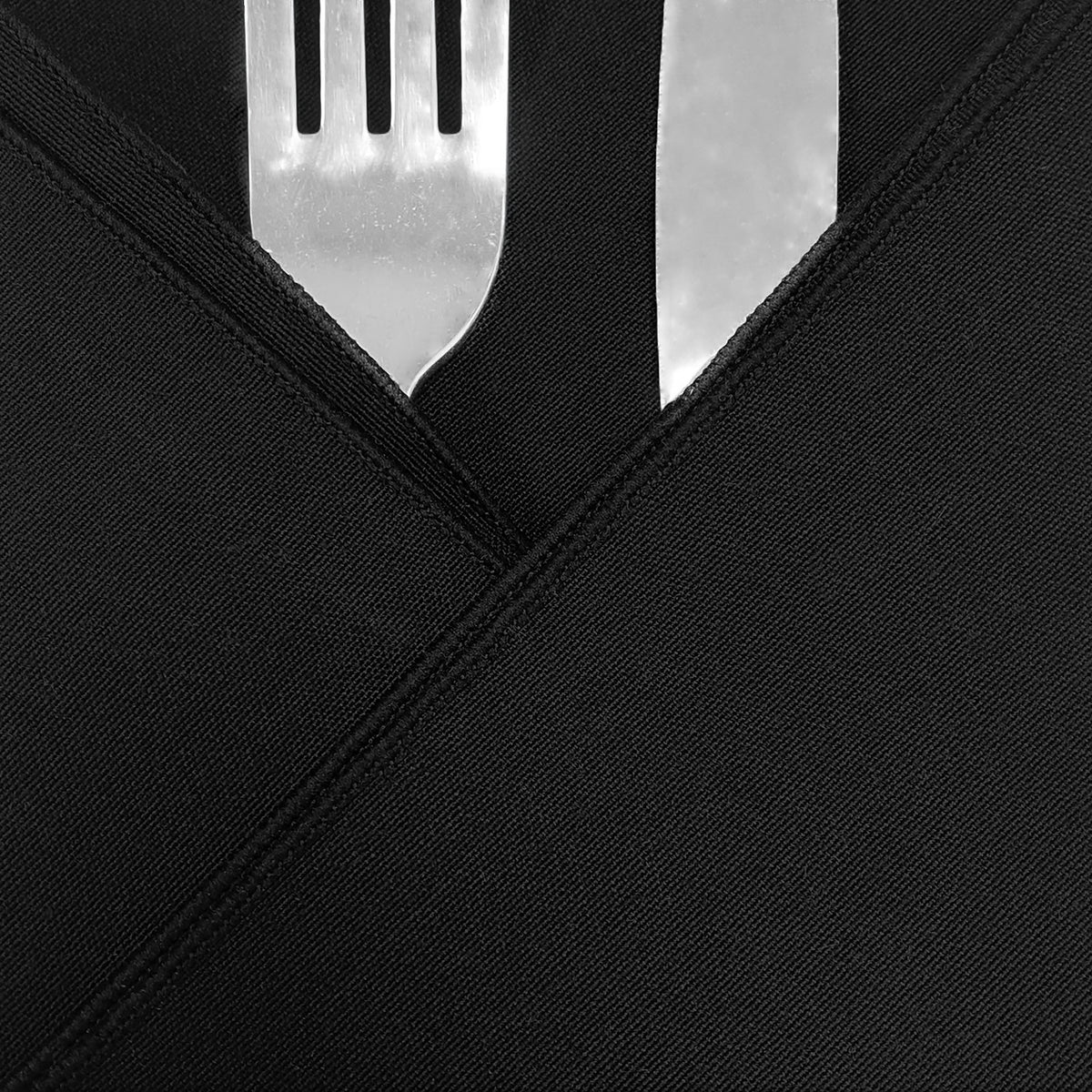 Napkin Black 20" x 20" Signature