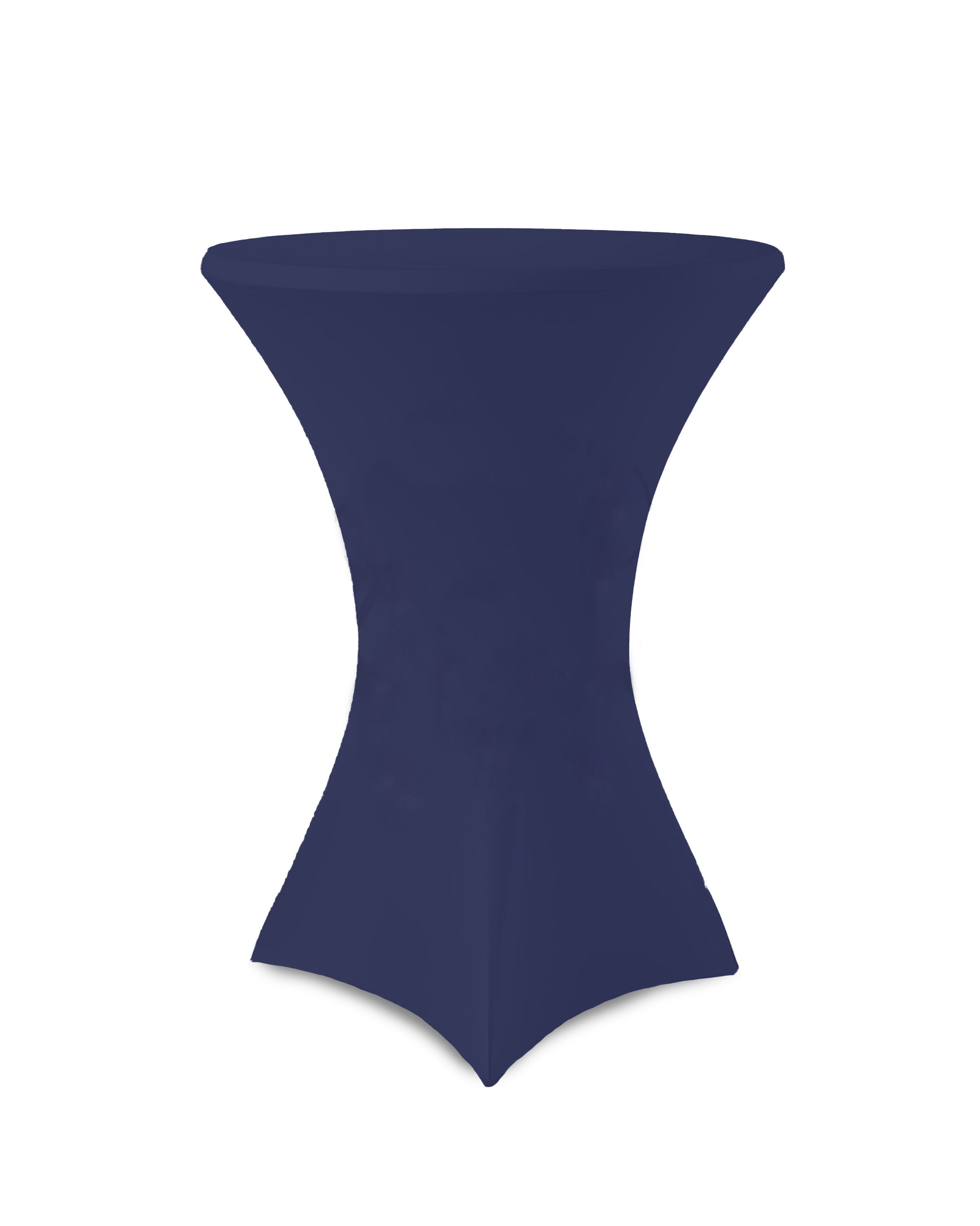 Spandex Cover 42" Tall X 30" Diameter Navy Blue