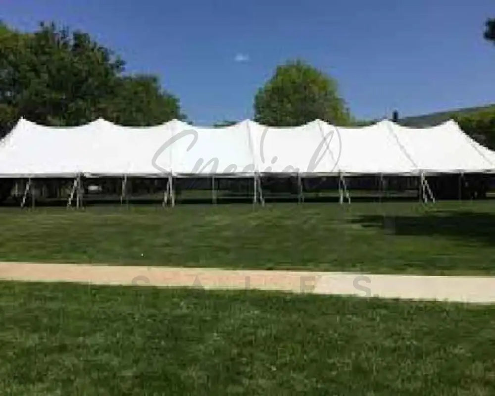 Pole Tent 30' x 100' White - Special Event Sales
