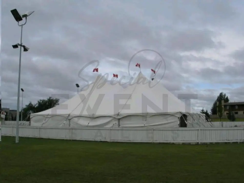 Pole Tent 60' x 60' White - Special Event Sales