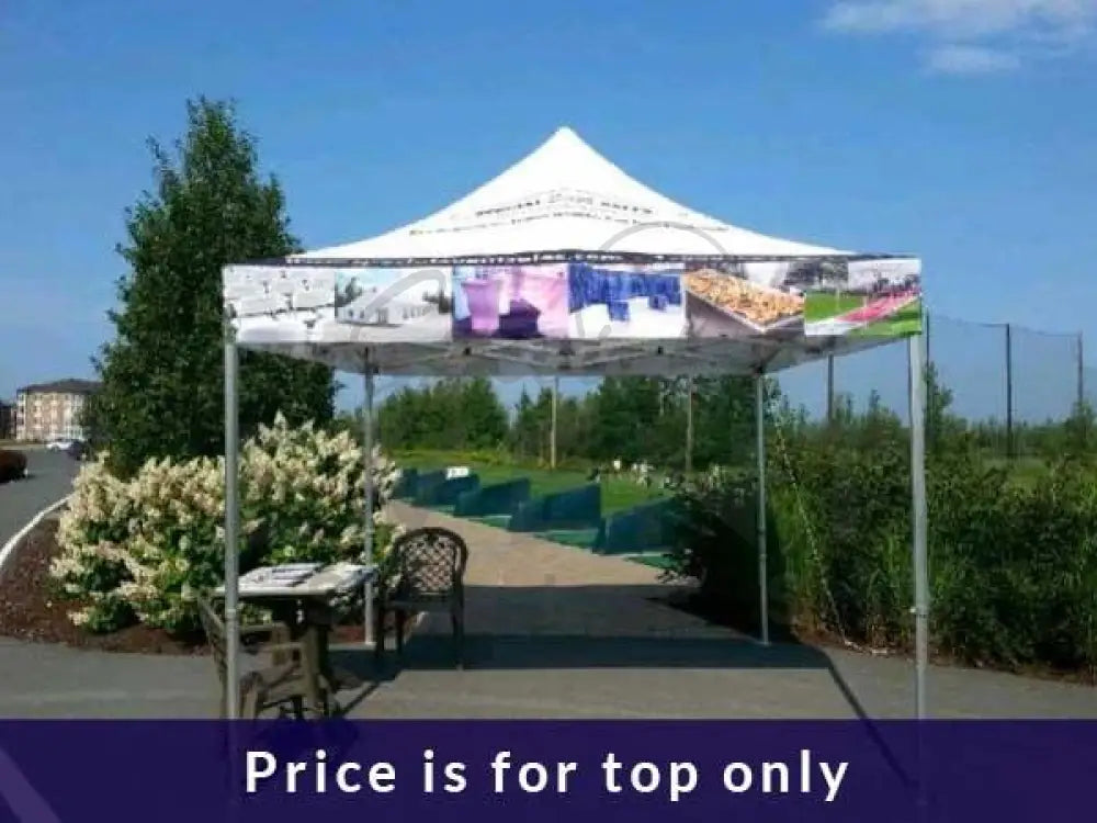 Pop up Top, 10' x 20' Custom Graphics - Special Event Sales