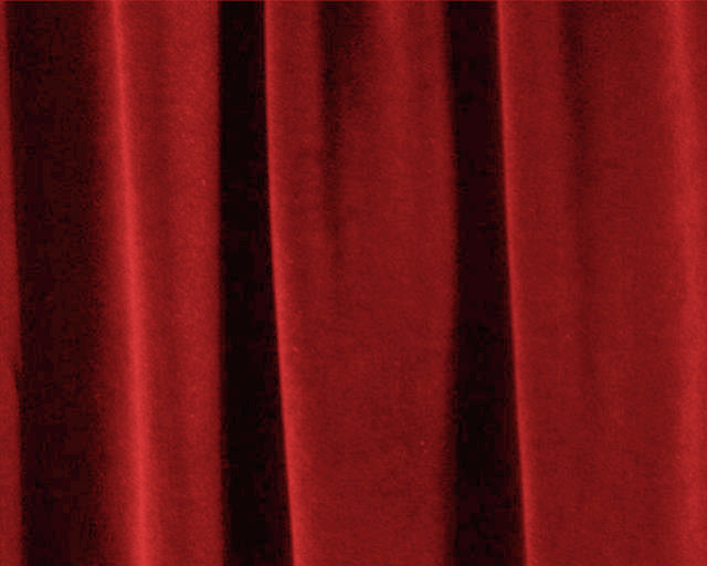 Drape, 12' Velour Red 400 Gsm
