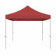 Pop up Top, 10' x 10' Red Hd