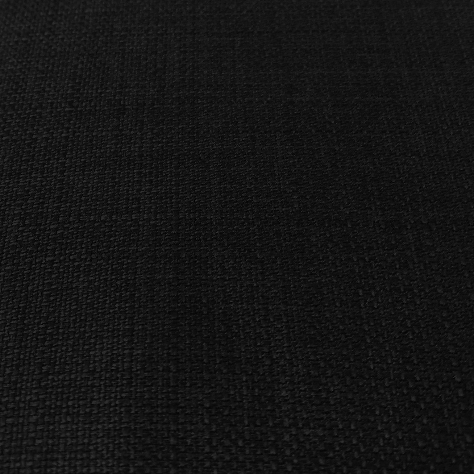 Chair Cushion, Black Linen Woven W/Tie for Crossback
