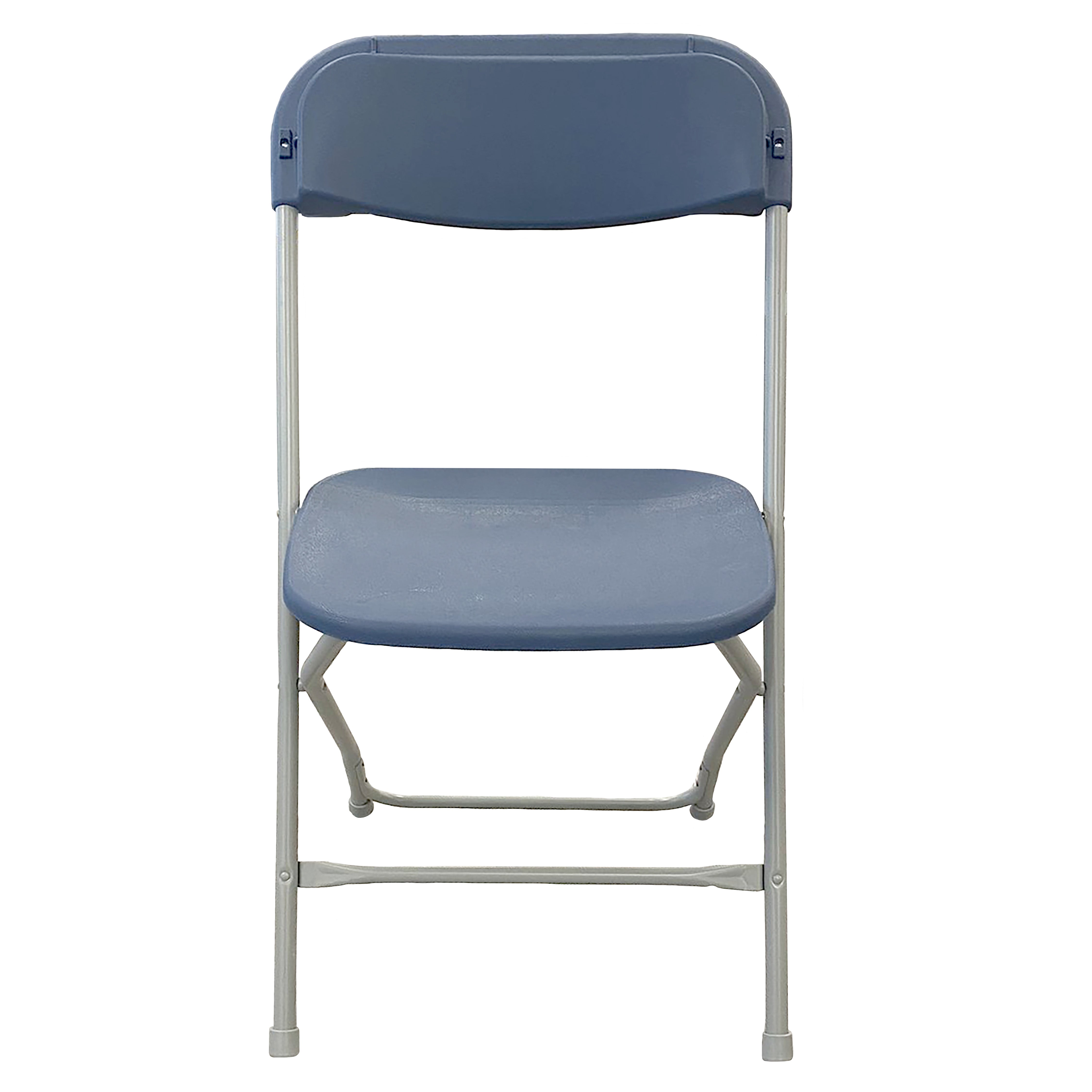 Chair, Folding Slate Blue Seat & Grey Frame Pro Series