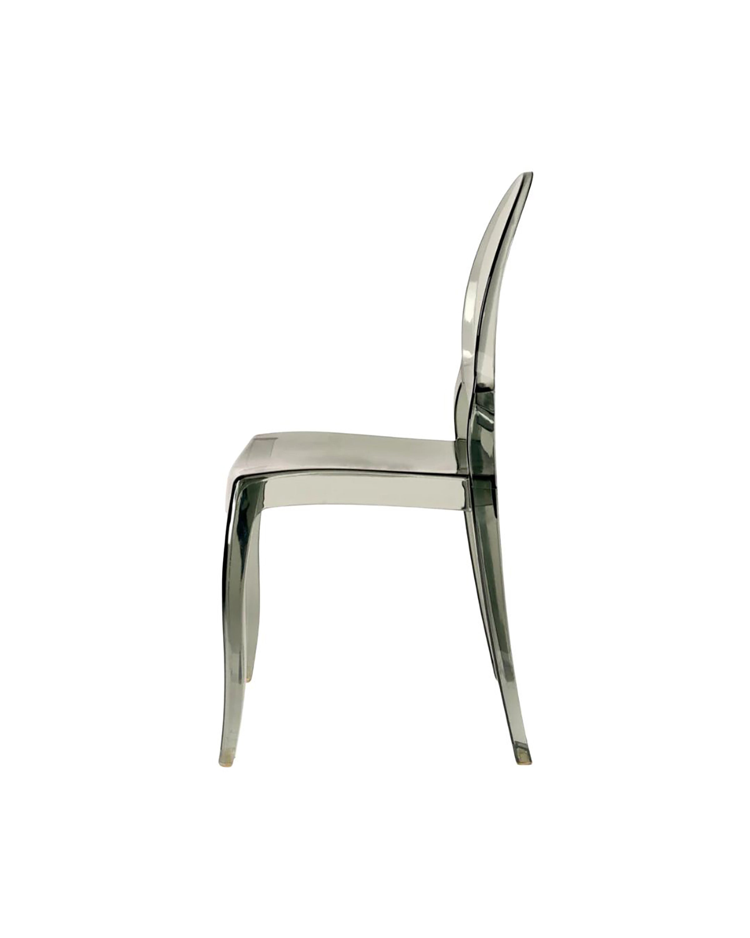 Sofia Smoked Wide Seat Ghost Chair