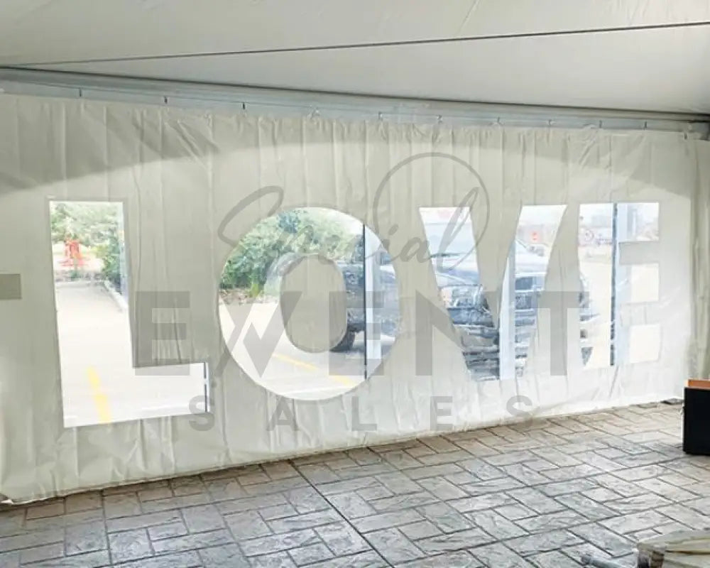 Wall, 8' x 20' Love Rod Tensioned - Special Event Sales