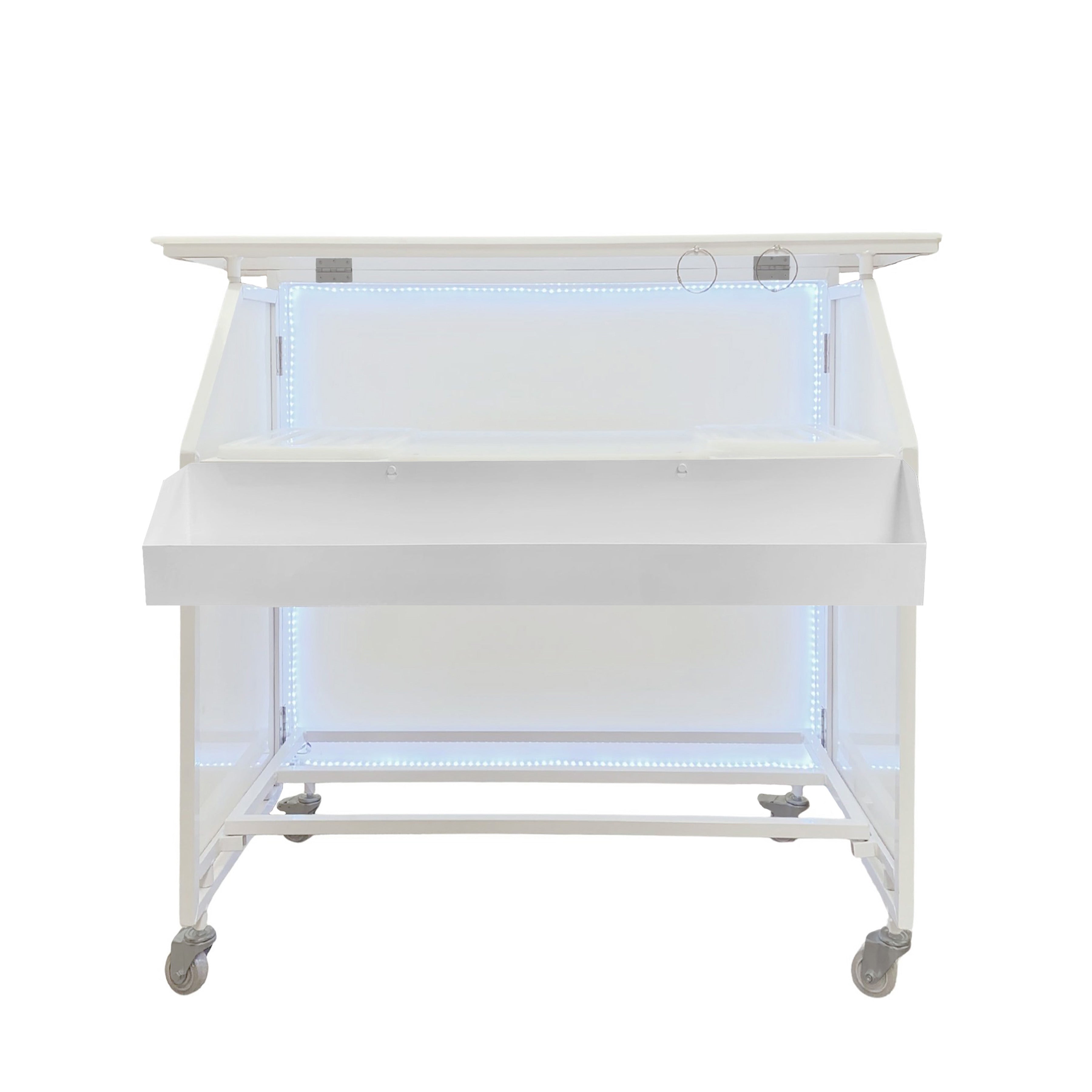 Rail For LED Folding Bar, White