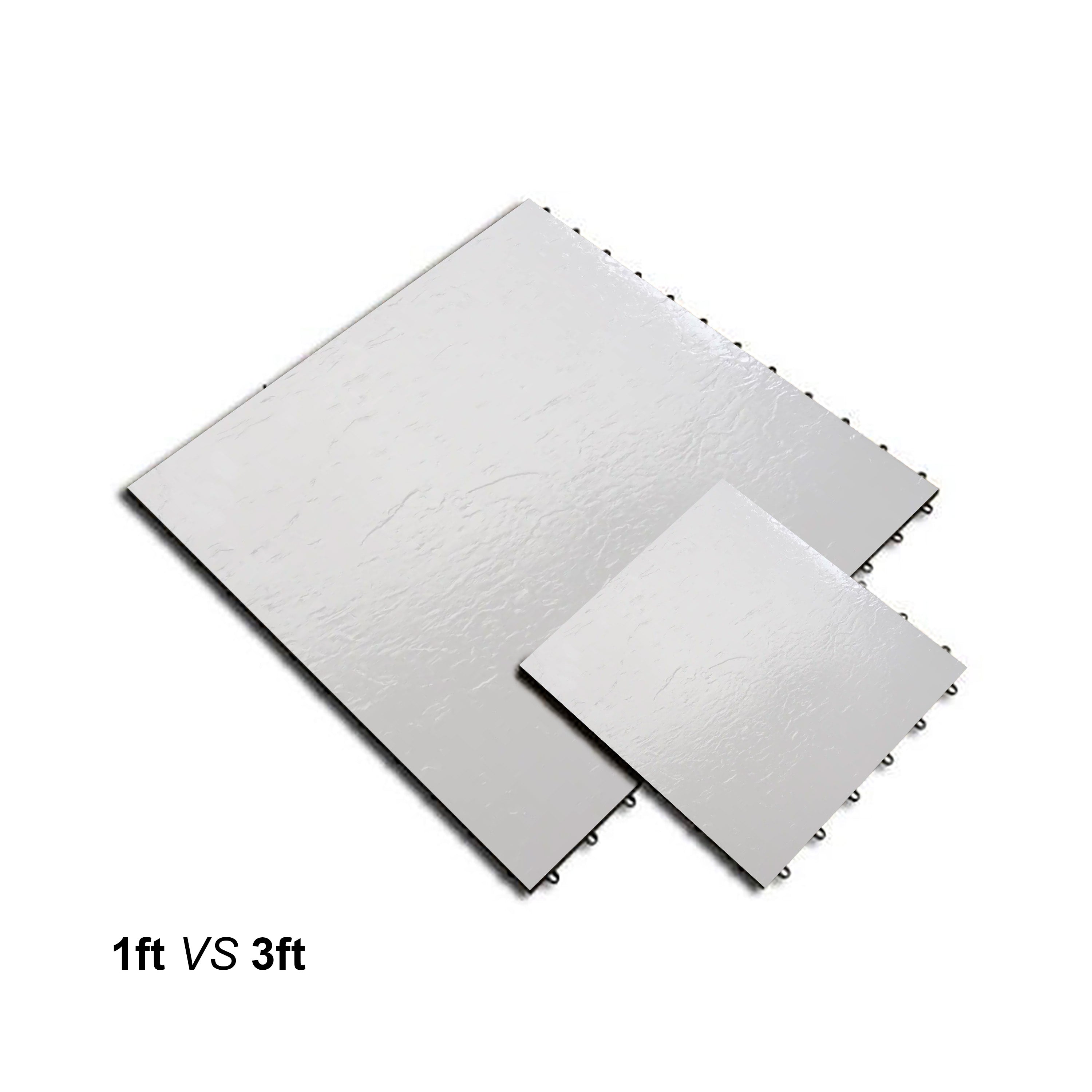 Tile, Slate White 3' x 3'
