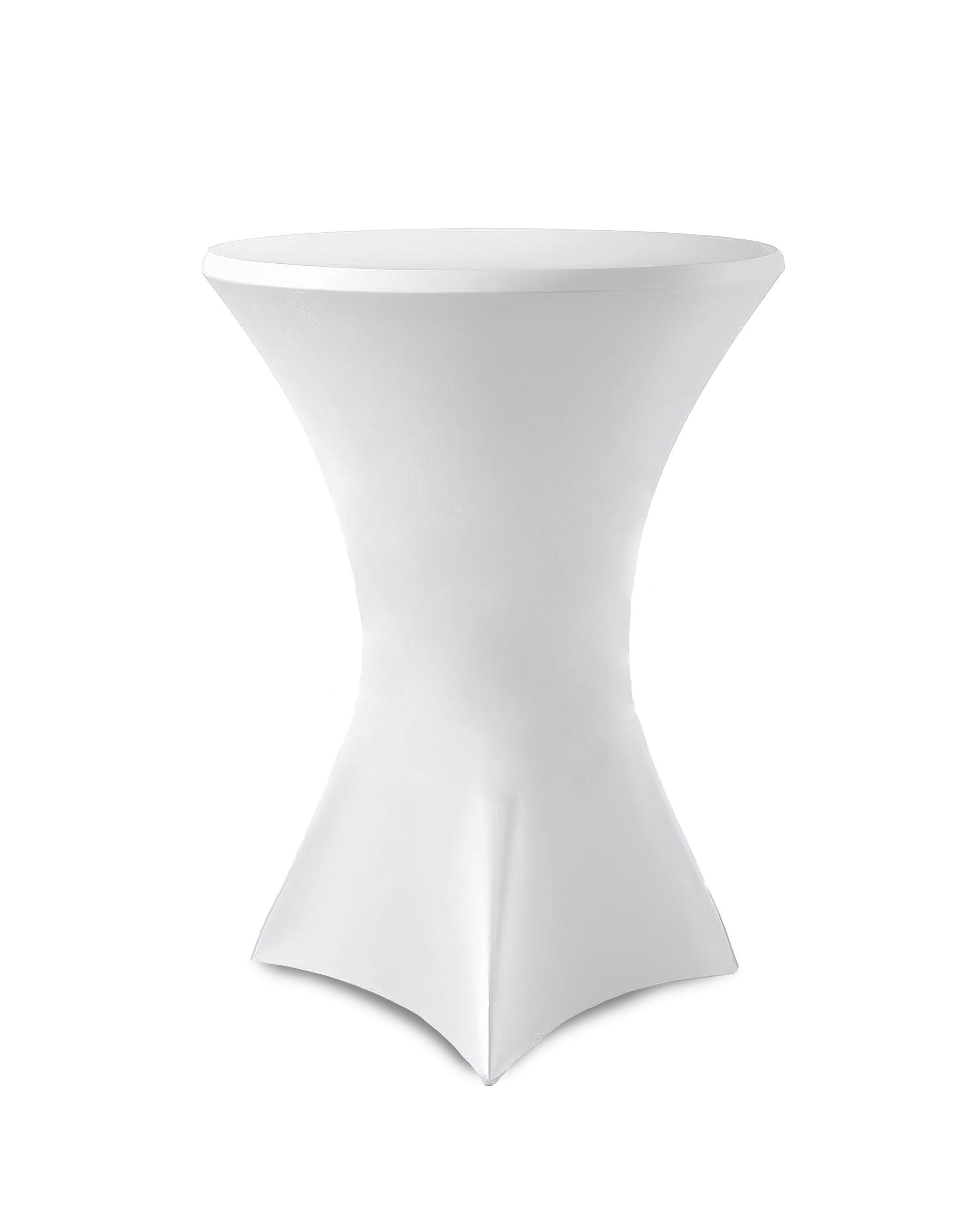 Spandex Cover 42" Tall X 30" Diameter White