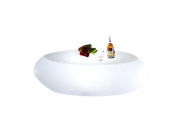 Table, LED Lit Coffee Oval - Special Event Sales