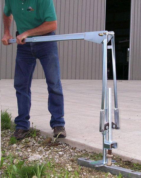 Jackjaw 502 Manual Stake Puller With Extension - Special Event Sales