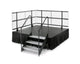 Stage Stairs 24"- 32" 3 Step Fixed