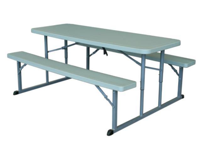 Table, Picnic 69" folding grey - Special Event Sales