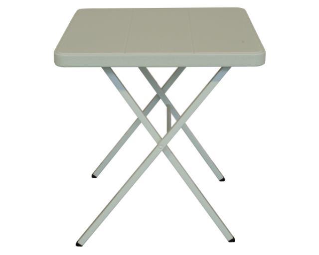 Social Distancing Plastic Table, 27" Square White Folding - Special Event Sales