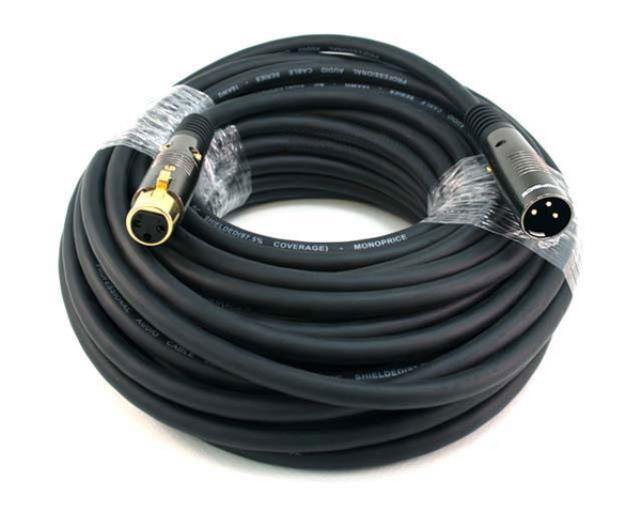 50' XLR Male to XLR Female 16AWG Cable - Special Event Sales