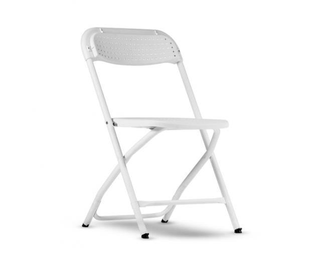 Chair, Big Alex White Heavy Duty - Special Event Sales