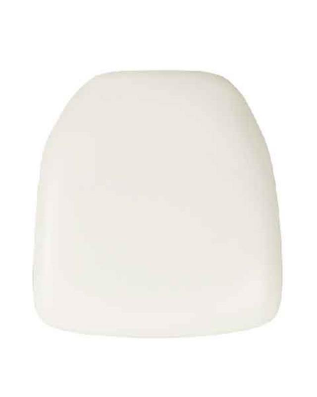 Ivory Vinyl Chair Pad - Special Event Sales