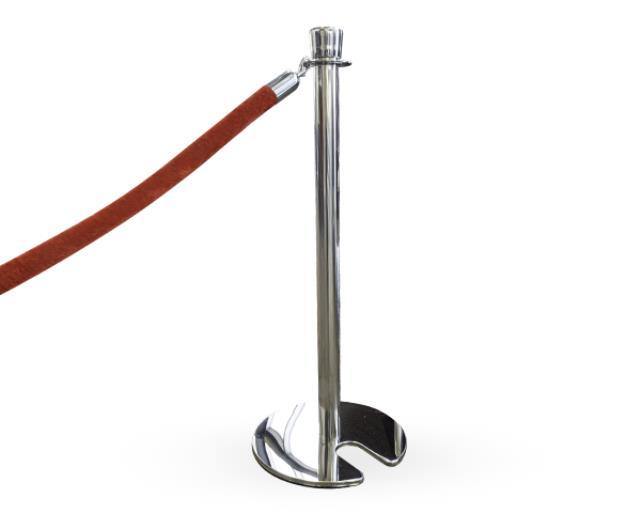 Stanchion, T-Chrome Traditional Nesting - Special Event Sales