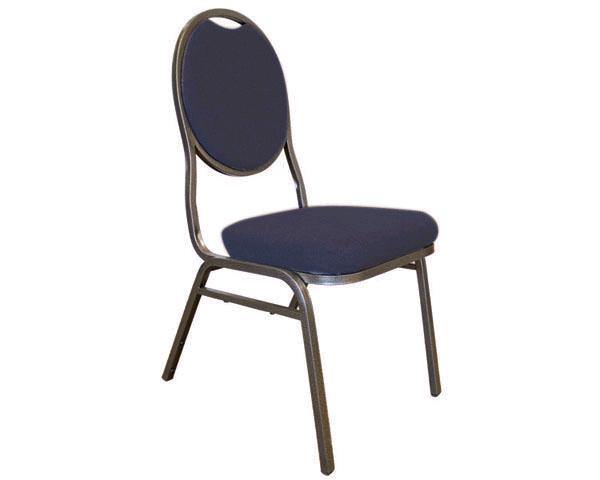 Chair, Banquet Stacking Navy Blue - Special Event Sales