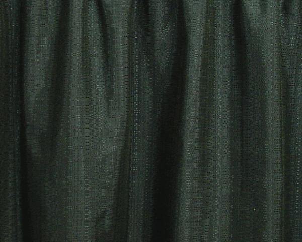 Tableskirt, Banjo 14' Long Dark Green Shirred - Special Event Sales