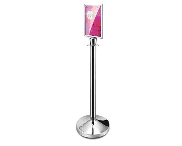 Sign Holder For Rope Stanchion - Special Event Sales
