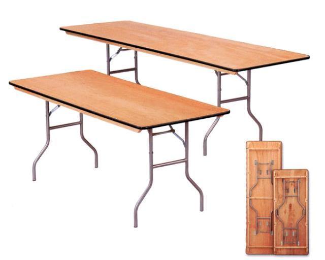 Table, 30" x 72" Birch Plywood - Special Event Sales