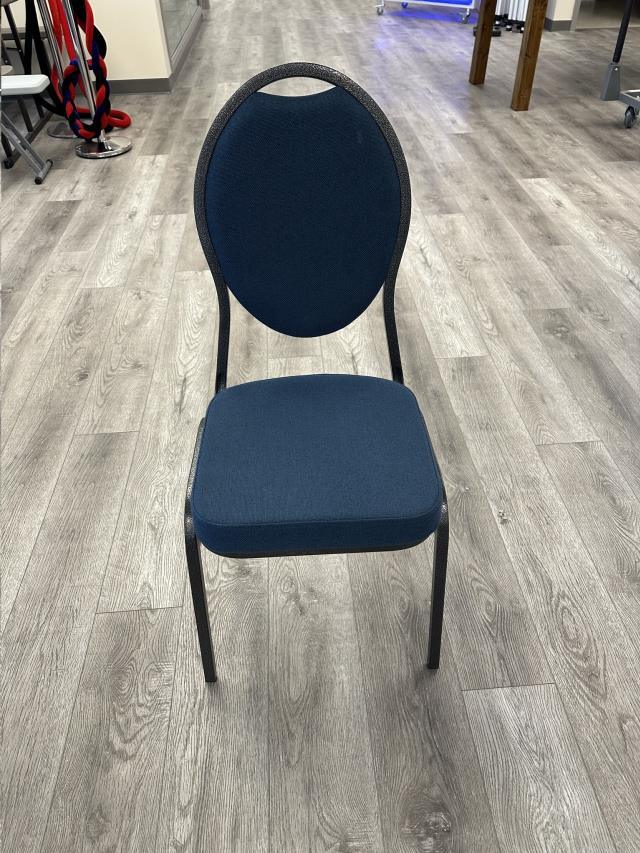Chair, Banquet Oval Blue - Special Event Sales