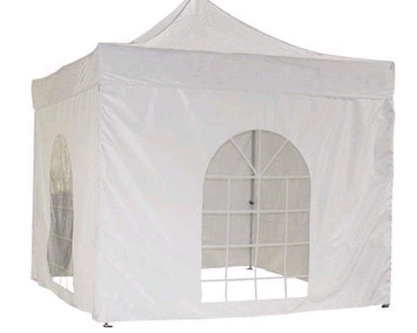 Pop up Wall, 10' White With Church Window - Special Event Sales