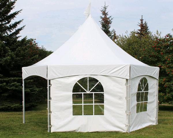 Marquee Tent, Hexagon 17' X 20' - Special Event Sales