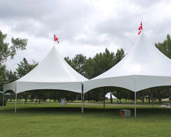 Marquee Tent, Hexagon 34' x 40' - Special Event Sales